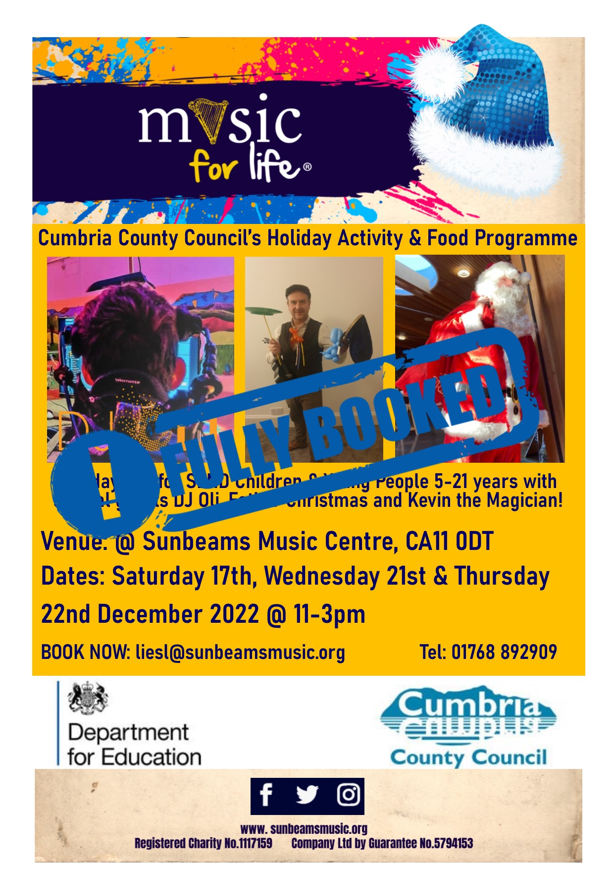 Fully Booked Xmas 2022